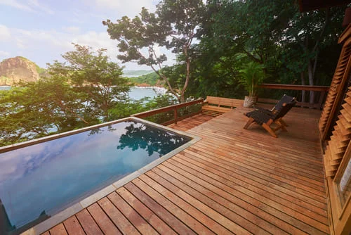 Deck de Madeira Decoração