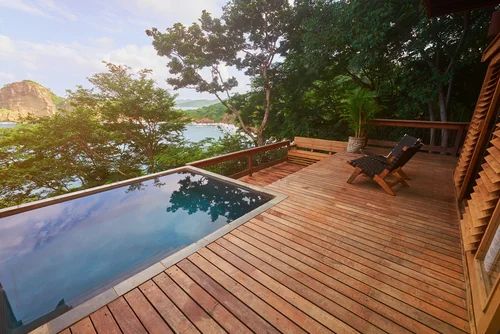 Deck de Madeira para Decoração